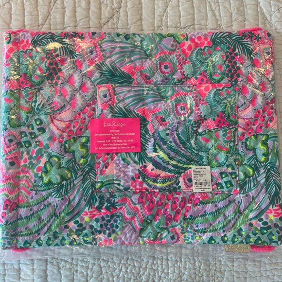 New Lilly Pulitzer Work Out Back Pack